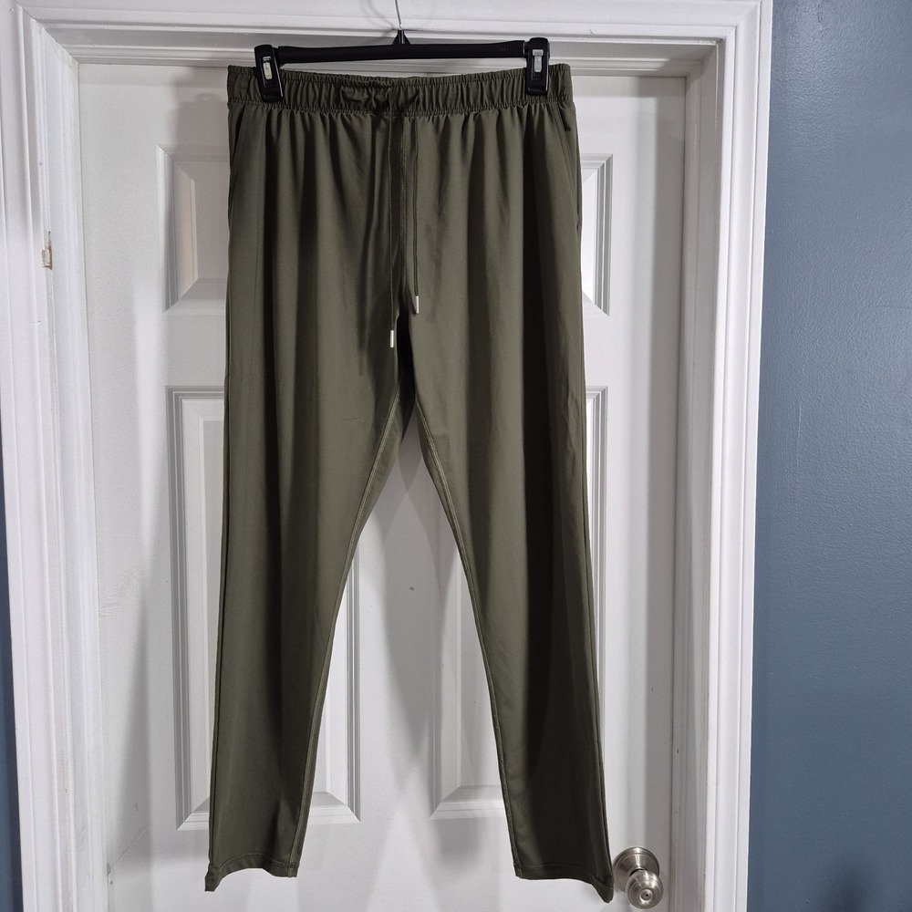 Zyia Active Pants Womens XL Olive Green Everywhere Jogger Performance Stretch